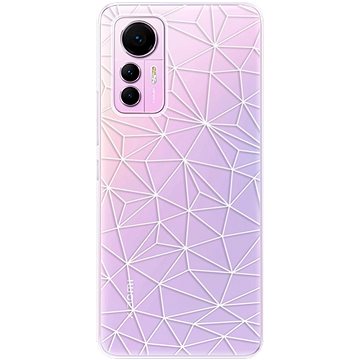 

iSaprio Abstract Triangles 03 pro white pro Xiaomi 12 Lite
