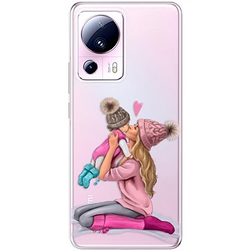 iSaprio Kissing Mom pro Blond and Girl pro Xiaomi 13 Lite