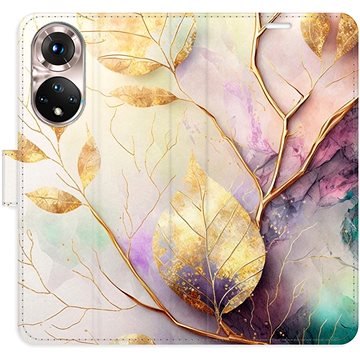 

iSaprio flip pouzdro Gold Leaves 02 pro Honor 50 / Nova 9