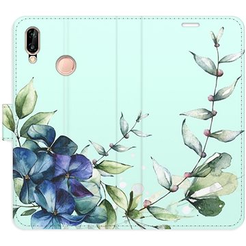 

iSaprio flip pouzdro Blue Flowers pro Huawei P20 Lite