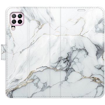 

iSaprio flip pouzdro SilverMarble 15 pro Huawei P40 Lite