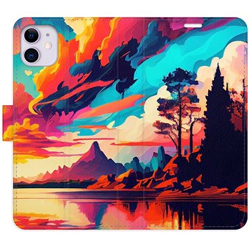 

iSaprio flip pouzdro Colorful Mountains 02 pro iPhone 11
