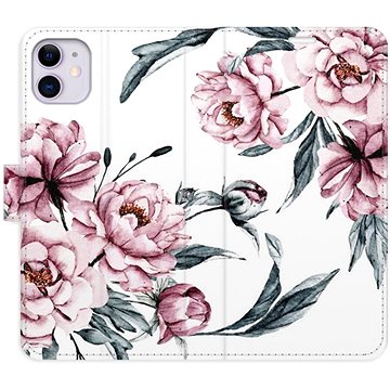 

iSaprio flip pouzdro Pink Flowers pro iPhone 11