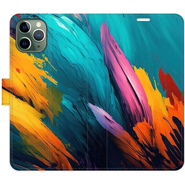 

iSaprio flip pouzdro Orange Paint 02 pro iPhone 11 Pro