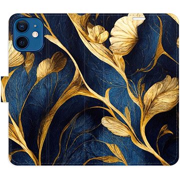 

iSaprio flip pouzdro GoldBlue pro iPhone 12 mini