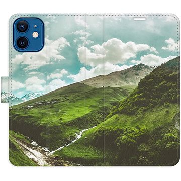 iSaprio flip pouzdro Mountain Valley pro iPhone 12 mini