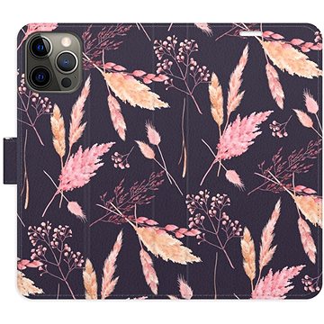 

iSaprio flip pouzdro Ornamental Flowers 02 pro iPhone 12/12 Pro