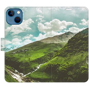

iSaprio flip pouzdro Mountain Valley pro iPhone 13