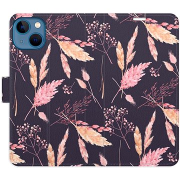 

iSaprio flip pouzdro Ornamental Flowers 02 pro iPhone 13