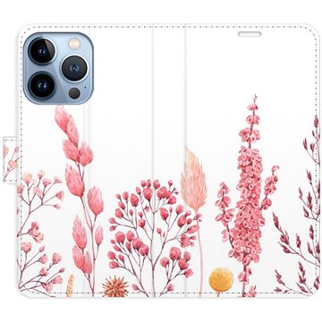 

iSaprio flip pouzdro Pink Flowers 03 pro iPhone 13 Pro