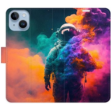 

iSaprio flip pouzdro Astronaut in Colours 02 pro iPhone 14