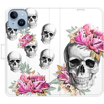 

iSaprio flip pouzdro Crazy Skull pro iPhone 14