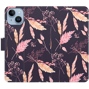 

iSaprio flip pouzdro Ornamental Flowers 02 pro iPhone 14