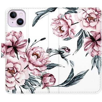 

iSaprio flip pouzdro Pink Flowers pro iPhone 14 Plus