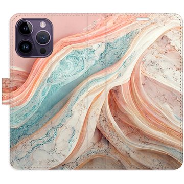 

iSaprio flip pouzdro Colour Marble pro iPhone 14 Pro Max