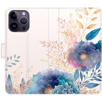 

iSaprio flip pouzdro Ornamental Flowers 03 pro iPhone 14 Pro Max