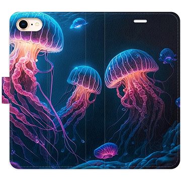 

iSaprio flip pouzdro Jellyfish pro iPhone 7/8/SE 2020