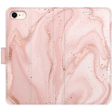 

iSaprio flip pouzdro RoseGold Marble pro iPhone 7/8/SE 2020