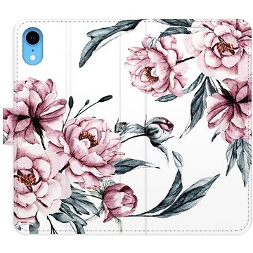 

iSaprio flip pouzdro Pink Flowers pro iPhone XR