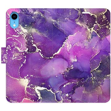 

iSaprio flip pouzdro Purple Marble pro iPhone XR
