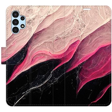 

iSaprio flip pouzdro BlackPink Marble pro Samsung Galaxy A13 / A13 5G