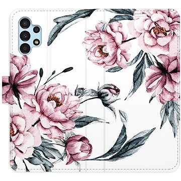 

iSaprio flip pouzdro Pink Flowers pro Samsung Galaxy A13 / A13 5G