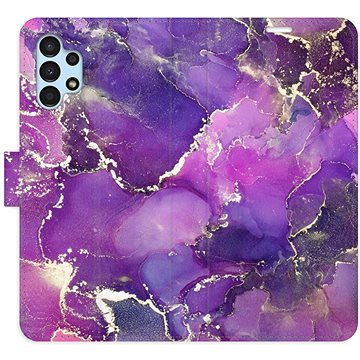 

iSaprio flip pouzdro Purple Marble pro Samsung Galaxy A13 / A13 5G