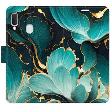 

iSaprio flip pouzdro Blue Flowers 02 pro Samsung Galaxy A20e