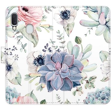 

iSaprio flip pouzdro Succulents pro Samsung Galaxy A20e