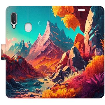 

iSaprio flip pouzdro Colorful Mountains pro Samsung Galaxy A20e