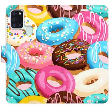 

iSaprio flip pouzdro Donuts Pattern 02 pro Samsung Galaxy A21s