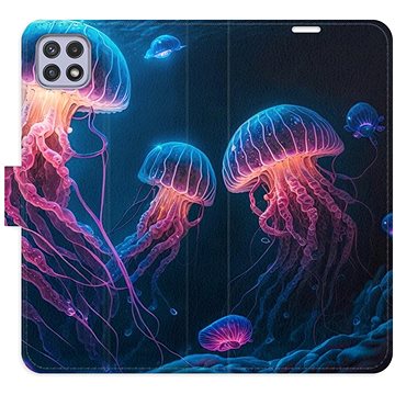 

iSaprio flip pouzdro Jellyfish pro Samsung Galaxy A22 5G