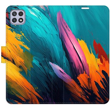 

iSaprio flip pouzdro Orange Paint 02 pro Samsung Galaxy A22 5G