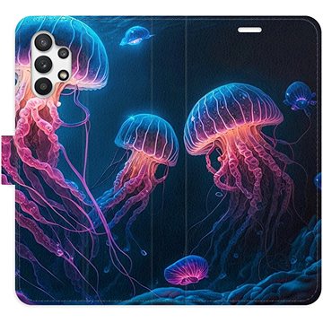 

iSaprio flip pouzdro Jellyfish pro Samsung Galaxy A32
