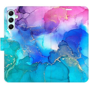 

iSaprio flip pouzdro BluePink Paint pro Samsung Galaxy A34 5G