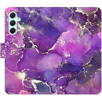 

iSaprio flip pouzdro Purple Marble pro Samsung Galaxy A34 5G
