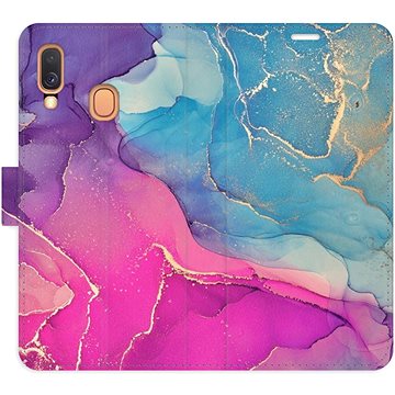 

iSaprio flip pouzdro Colour Marble 02 pro Samsung Galaxy A40