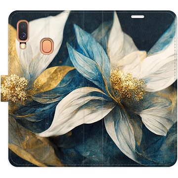 

iSaprio flip pouzdro Gold Flowers pro Samsung Galaxy A40