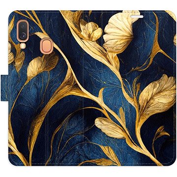 

iSaprio flip pouzdro GoldBlue pro Samsung Galaxy A40