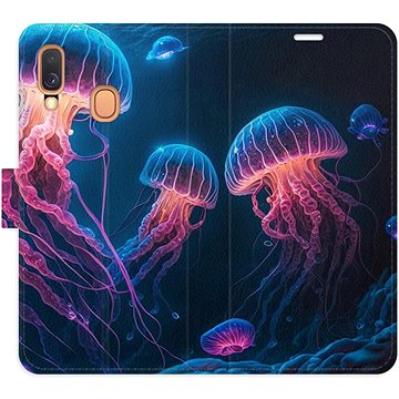 

iSaprio flip pouzdro Jellyfish pro Samsung Galaxy A40
