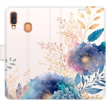 

iSaprio flip pouzdro Ornamental Flowers 03 pro Samsung Galaxy A40