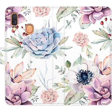 

iSaprio flip pouzdro Succulents Pattern pro Samsung Galaxy A40