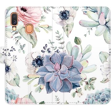 

iSaprio flip pouzdro Succulents pro Samsung Galaxy A40