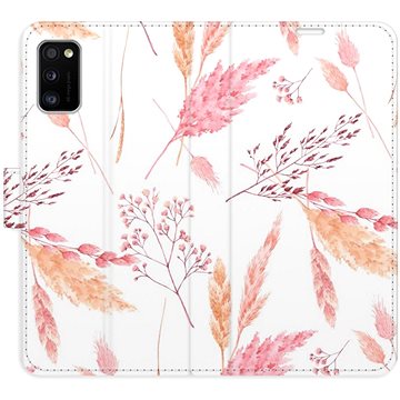 

iSaprio flip pouzdro Ornamental Flowers pro Samsung Galaxy A41