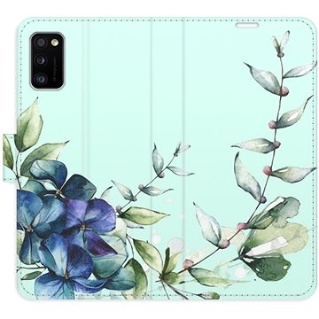 

iSaprio flip pouzdro Blue Flowers pro Samsung Galaxy A41