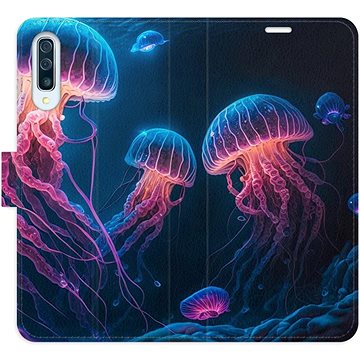 

iSaprio flip pouzdro Jellyfish pro Samsung Galaxy A50