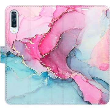 

iSaprio flip pouzdro PinkBlue Marble pro Samsung Galaxy A50