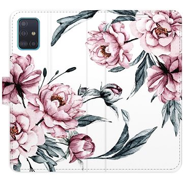 

iSaprio flip pouzdro Pink Flowers pro Samsung Galaxy A51
