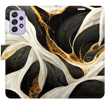 

iSaprio flip pouzdro BlackGold Marble pro Samsung Galaxy A52 / A52 5G / A52s
