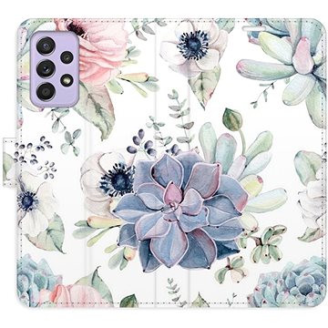 

iSaprio flip pouzdro Succulents pro Samsung Galaxy A52 / A52 5G / A52s
